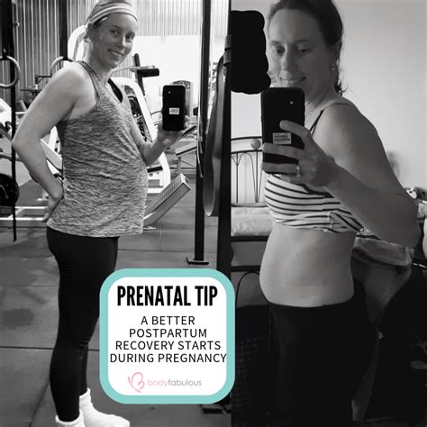 Why A Better Postpartum Recovery Starts During Pregnancy Bodyfabulous Pregnancy Womens Fitness