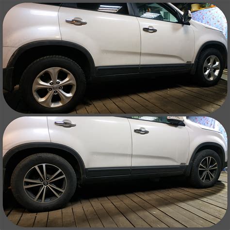 Замена задних пружин и стоек стабилизатора — KIA Sorento (2G), 2,4 л ...