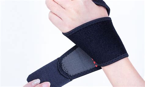 Bandage chauffant pour poignet contre l arthrite thérapie magnétique