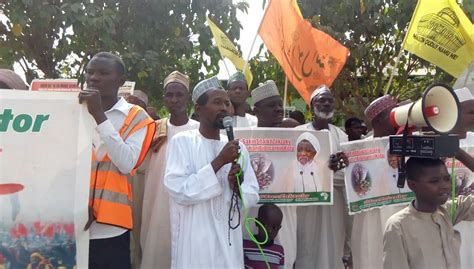 Photos Shiite Members Stage Protest In Yola Demand The Release Of