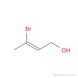 3 Bromo 2 Buten 1 Ol Structure C4H7BrO Over 100 Million Chemical