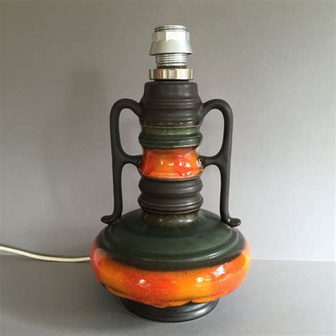 D Mler And Breiden Ceramic Lamp Base Mid Century S S