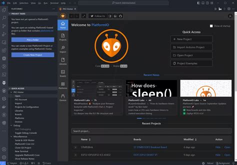 Getting Started With Platformio Unified Ide For Embedded Software