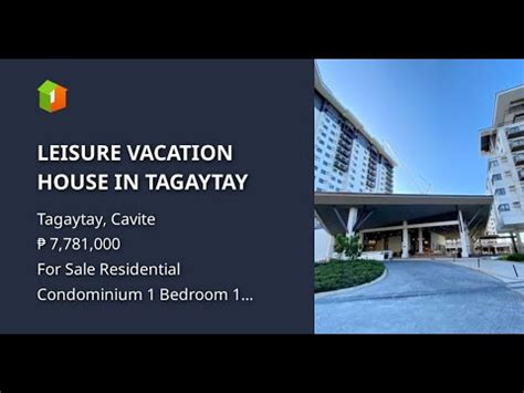 Leisure Vacation House In Tagaytay Youtube