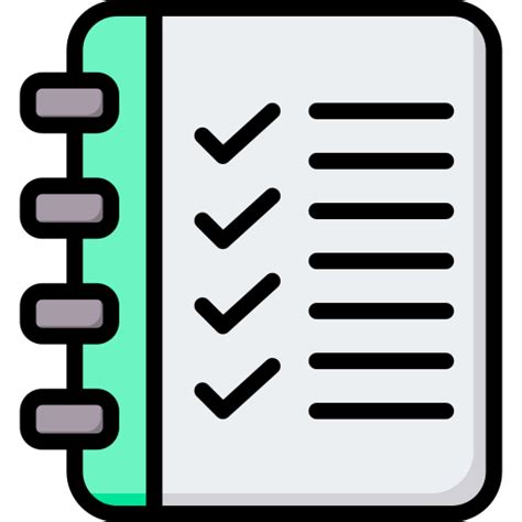 Agenda Generic Outline Color Icon