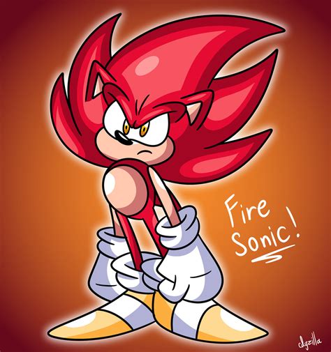 Fire Sonic by cdgzilla9000 on DeviantArt