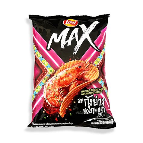 Lays Max Grilled Prawn Exoticers