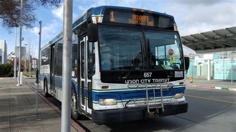 Union City Transit 2010 Orion Vii Ng Cng 07502 657 On Route 1 Delores