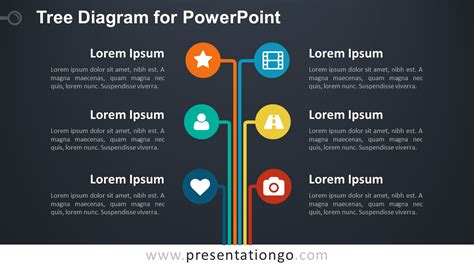 Tree Diagram for PowerPoint - PresentationGO.com