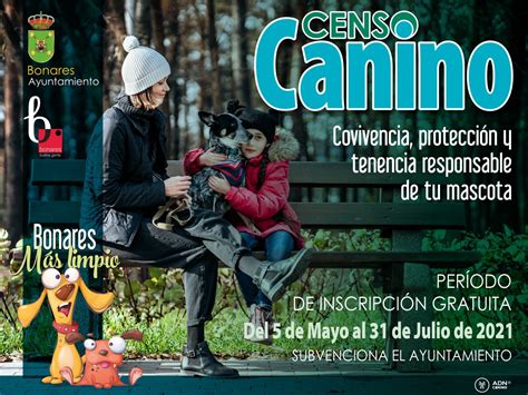 El Censo Canino llega a Bonares conoce sus ventajas y cómo realizarlo