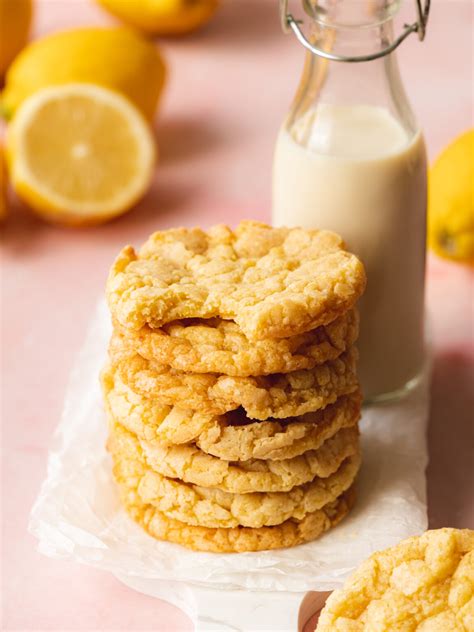 Vegan Lemon Cookies Addicted To Dates