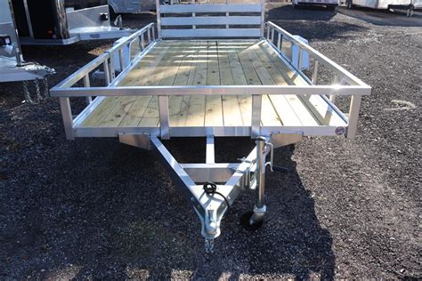 7x14 Aluminum Tube Top Utility Trailer 3k For Sale