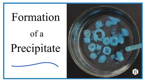 Precipitate Formation (Examples and Predicting Precipitates) - YouTube