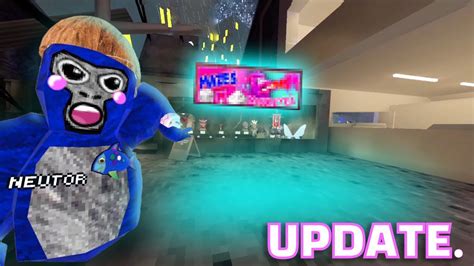 Gorilla Tags Maze And Monkeys Update New Map Youtube