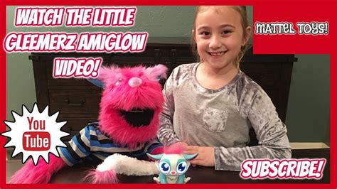 Lil Gleemerz Amiglow Interactive Toy Video Made By Mattel Toys Toy