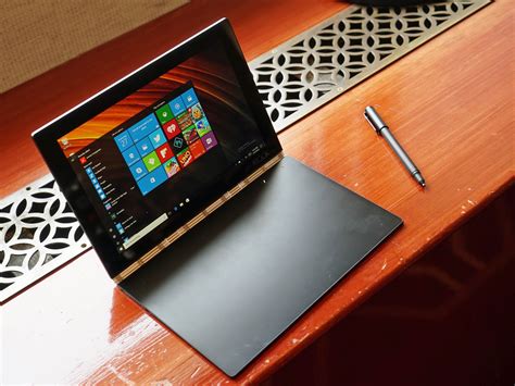 The Lenovo Yoga Book with 'Halo' digital keyboard and pen stylus is the ...