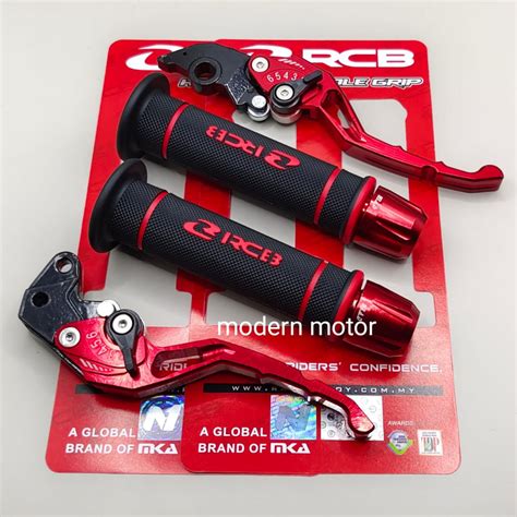 Jual 3in1 Handgrip RCB HG55 ORI Handle Cnc Jalu Stang Cnc Shopee