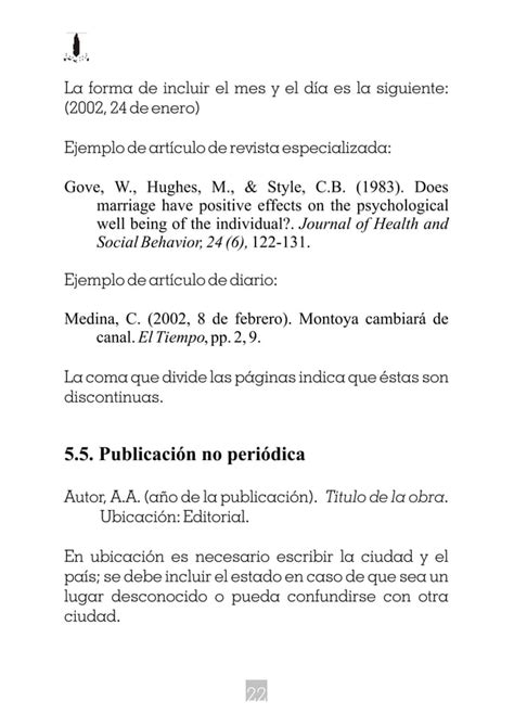 Pautas APA Para Citar Y Referenciar Pdf