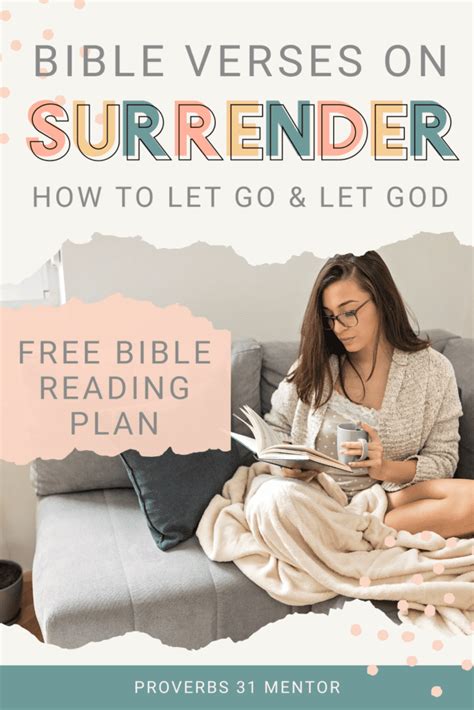 Bible Verses About Surrender: How to Let Go and Let God Move