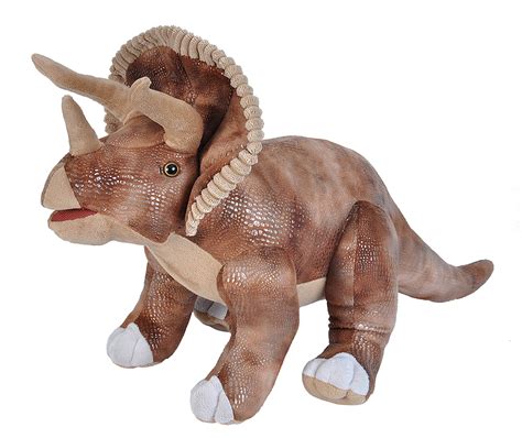 Peluche Wild Republic Dinosaure Tric Ratops Marron Cm Dinosaur