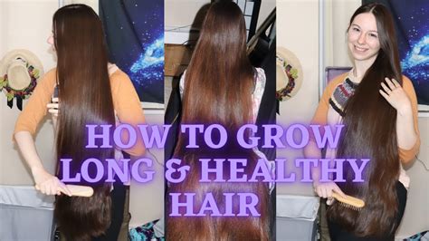 💜how To Grow Long And Healthy Hair💜 Youtube