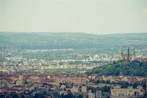 Lyon Vue Du Mont Thou Et Cindre Lyon Panoramique Du Mont Flickr