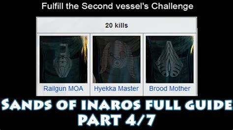 Sands Of Inaros Full Guide Fulfill The Second Vessel S Challenge