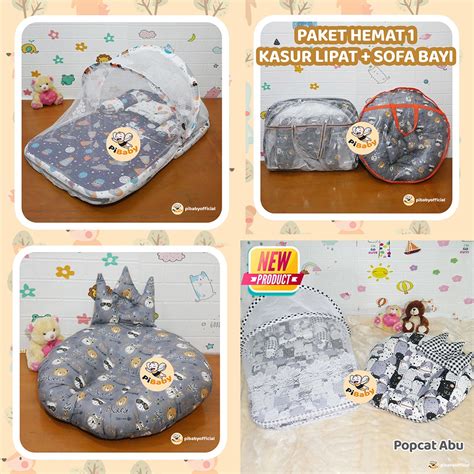 Jual Paket Hemat Kasur Lipat Kelambu Fullset Dan Sofa Bayi In