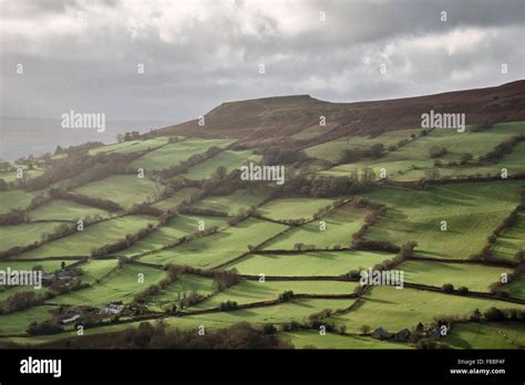 Table Mountain Crug Hywel Above The Village Of Llanbedr Near