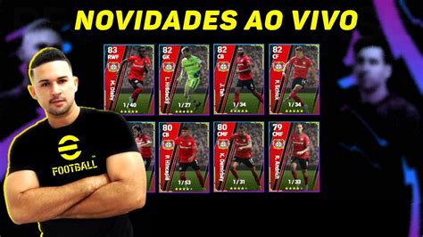 Novidades Ao Vivo Do Efootball Mobile Ep Youtube