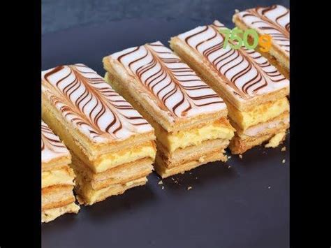 Recette Du Mille Feuille Traditionnel Maison G Youtube French