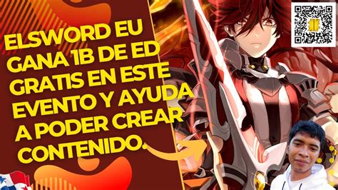 Elsword Eu Gana 1b o Más de Ed gratis en este evento y ayuda a poder