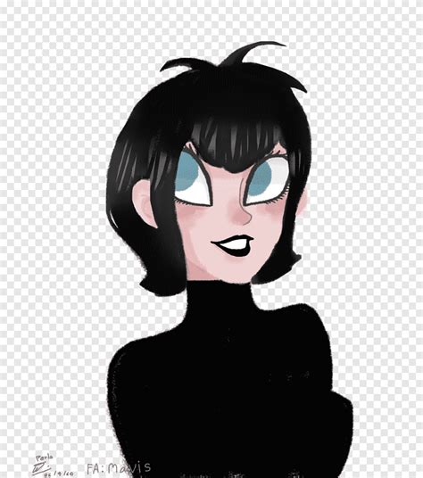 Mavis Hotel Transilvania Serie Youtube Fan Art Hotel Pelo Negro