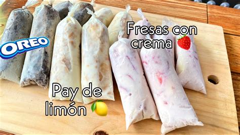 Bolis Gourmet De Fresas Con Cema Galleta Oreo Y Pay De Lim N Bien