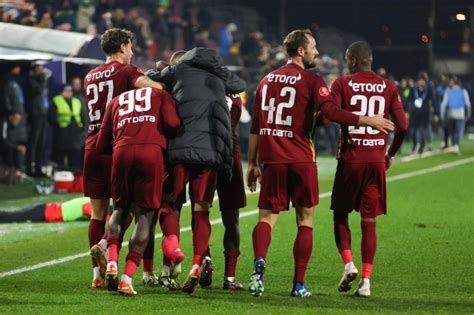 Ziua De Cluj Cfr Cluj Presta Ie Modest N Fa A Liderului Fcsb A