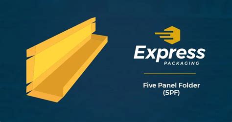 Featured Box Five Panel Folder 5pf Express Packaging