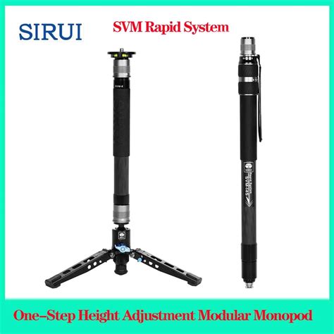 Sirui Svm Rapid System One Step Height Adjustment Modular Monopod Cm