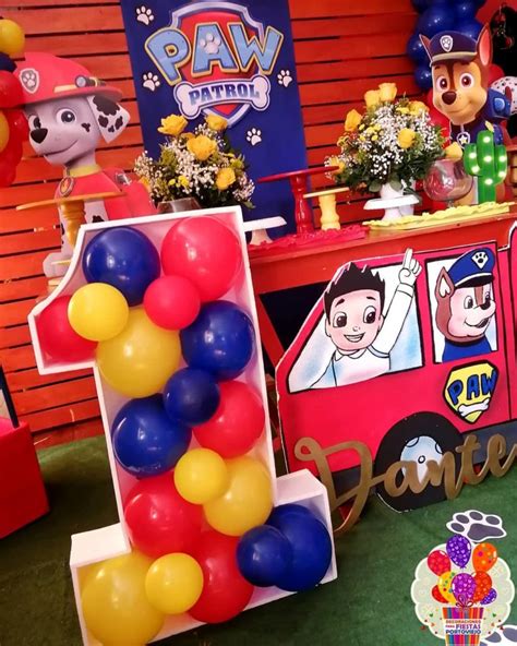 Fiesta De Paw Patrol Para Ni O Decoraci N De Paw Patrol Para Ni O