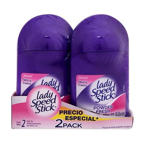 Antitranspirante Lady Speed Stick Powder Fresh En Roll On Para Dama 2