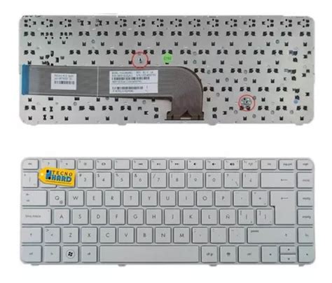 Teclado Laptop Hp Dv4 4000 Dv4 3000 C Blanco Envios Cuotas Sin