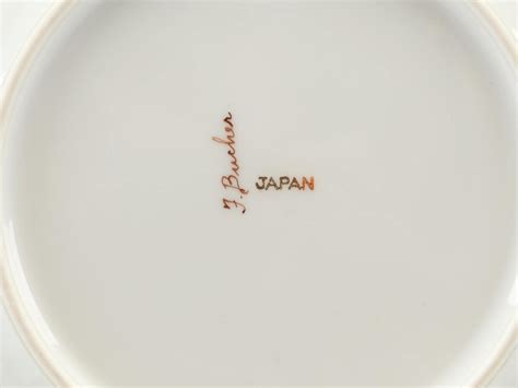 Hand Painted Japanese And Czechoslovakian Porcelain Dinnerware Ebth
