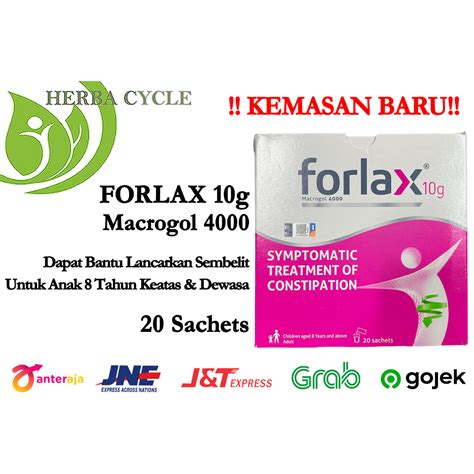 Jual Forlax Macrogol 4000 20 Sachet Bantu Mengatasi Sembelit Pada Anak