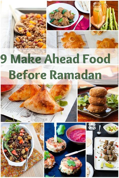 9 Make Ahead Food for Ramadan রমজনর রসপ WithASpin Healthy