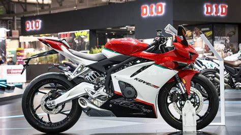 Tikung Zx4r Kove 400rr 2023 Bermesin 400cc 4 Silinder Rilis Di Eropa