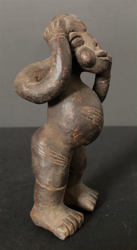 Lot Tikar Terracotta Figure Cameroon