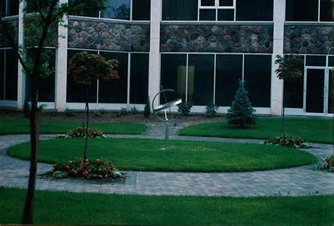 Sundial In The Courtyard Ontario Bible College And Ontario Theological