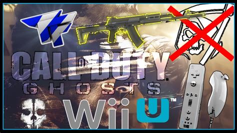 CoD Ghosts WiiU 16 Gun Streak TDM Wiimote YouTube