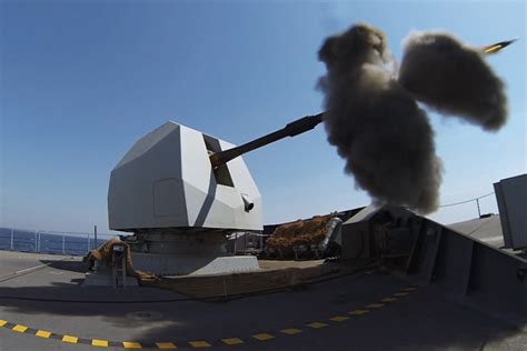 45 Inch Mk 8 Mod 1 Naval Gun On Type 45 Destroyer Hms Defender July