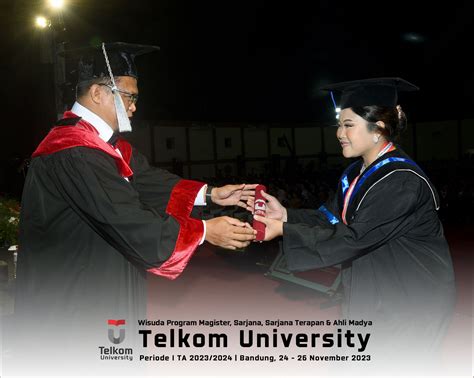 WISUDA TELKOM UNIVERSITY 2023 FTE S1 TEKNIK TELEKOMUNIKASI DEKAN 146