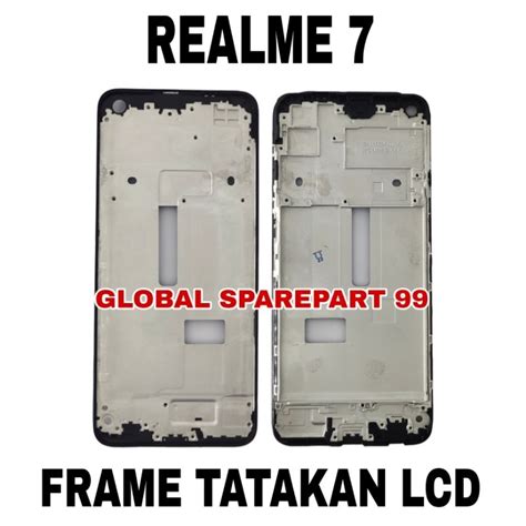 Jual Frame Bezel Tulang Tengah Tatakan Lcd Realme Original